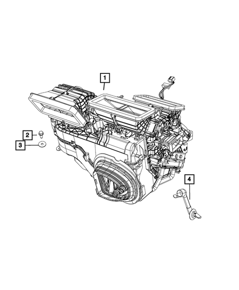 Air Conditioner and Heater Units for 2020 Ram ProMaster City #1