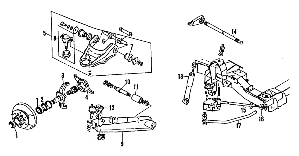 azuページです 1987-1996 Isuzu Lower Control Arm 8972518310 | Isuzu Parts