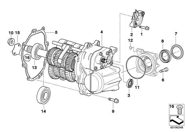 11117675409 - : Roller Bearing - 33X48X15 for BMW-Motorrad Image