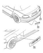 WN73PX3AB - Exterior  Ornamentation: Viper Decal for Mopar Image