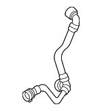 17128742080 - Cooling System: Return Hose for BMW: M340i, M340i xDrive, M440i, M440i Gran Coupe, M440i xDrive, M440i xDrive Gran Coupe Image