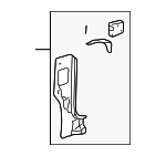 88895132 - Body: Pillar Reinforced for GM Image