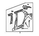 12458961 - Body: Inner Panel for GM Image