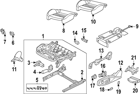 Lumbar Control Seats for 2019 Audi A4 Quattro #0