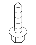 N91159101 - Air &amp; Fuel Delivery: Fuel Tank Bolt for Volkswagen Image