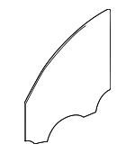 51337339891 - Body: Door Glass for BMW Image