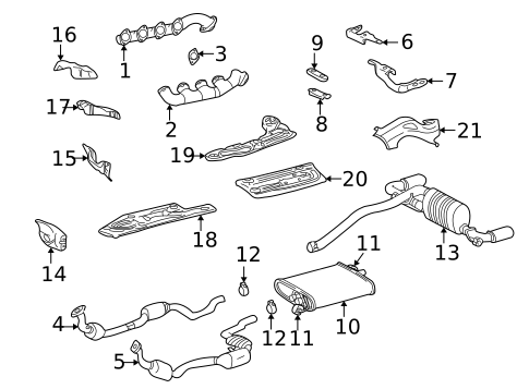 Hardware, Fasteners & Fittings for 2002 Mercedes-Benz ML55 AMG #0