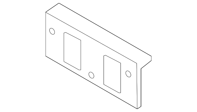 86519-R5300 - License Bracket 2021-2023 Kia Sorento | Kia.Parts Store