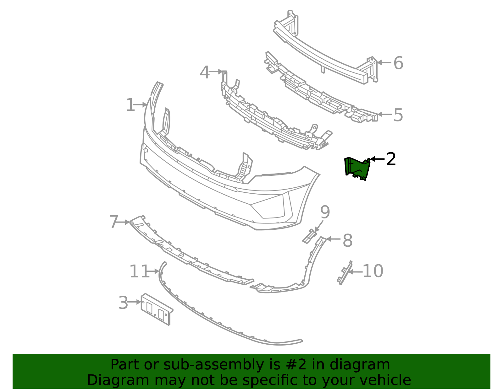 86541-R5300 - Air Duct 2021-2023 Kia Sorento | Kia.Parts Store