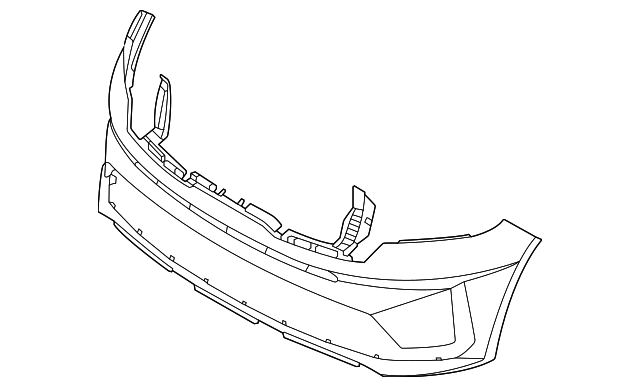 86510-R5300 - Bumper Cover 2021-2023 Kia Sorento | Kia.Parts