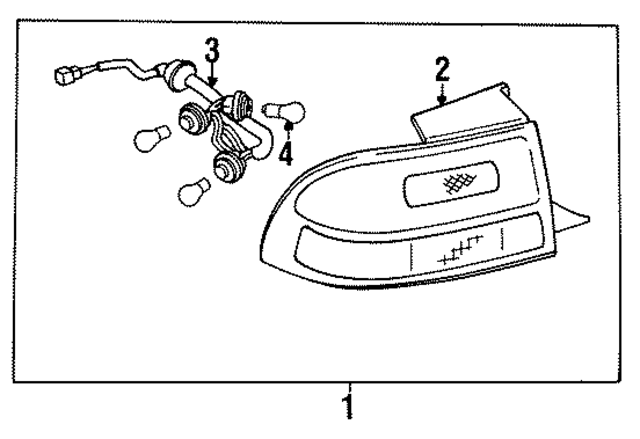 8156030670 - : Tail Light Assembly for Lexus Image