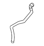 1772007000 - Cooling System: Water Feed Tube for Mercedes-Benz Image