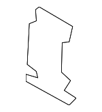 51117301713 - Body: Bumper Cover Upper Support for BMW Image