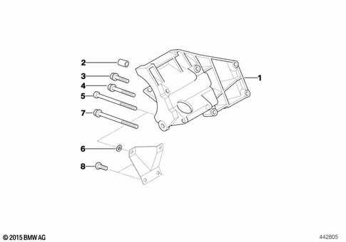Compressor, Magnetic Clutch for 2005 BMW X5 3.0i #0