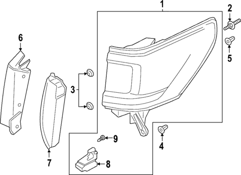 Tail Lamps for 2018 Lincoln Navigator #0
