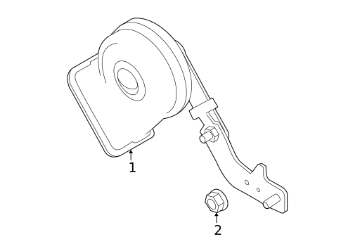 Horn for 2019 Land Rover Range Rover Velar #0