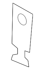 4B0809237B - : Striker Plate for Audi: A3, A3 Quattro, A4, A4 Quattro, A5 Quattro, A6, A6 Quattro, A7 Quattro, allroad, Allroad Quattro, Q5, Q7, RS5, RS7, S3, S4, S5, S6, S7, SQ5, TT, TT Quattro Image