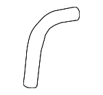 25412F2100 - Cooling System: Hose for Hyundai Image