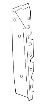 68534134AA - Body: Hinge Pillar for Ram: 2500, 3500 Image
