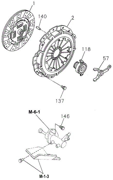 MT Clutch for 1997 Honda Passport #0