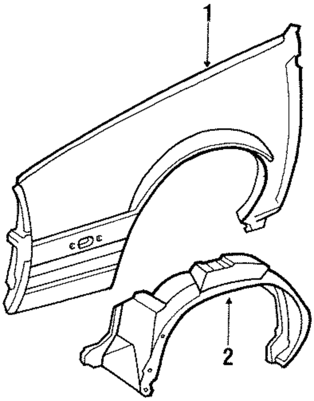 4549106 - Body: Fender for Mopar Image