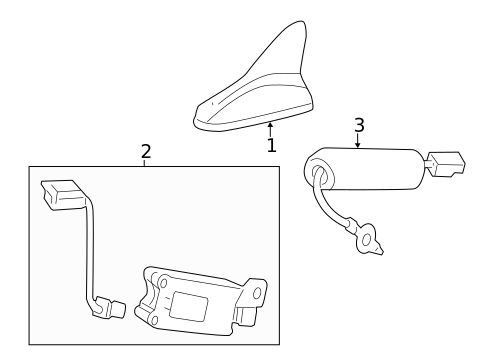 Antenna & Radio for 2015 Hyundai Equus #0