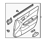 94210SC300AR - : Door Trim Panel for Subaru: Forester Image
