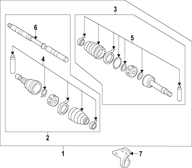 C91015AF0JNW - : Value Advantage™ CV AXLE for Nissan Image