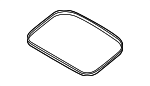 86435DO000 - Body: Trunk Floor Storage Box Seal for Hyundai Image