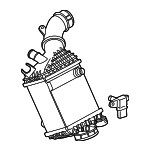 17515A2C233 - Cooling System: Inter-cooler for BMW Image