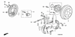 43171S04013 - Chassis: SPRING A, BRAKE SHOE RETURN for Honda Image
