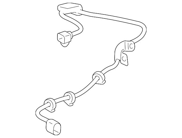 89516-60080 - ABS Wheel Speed Sensor Wiring Harness 2003