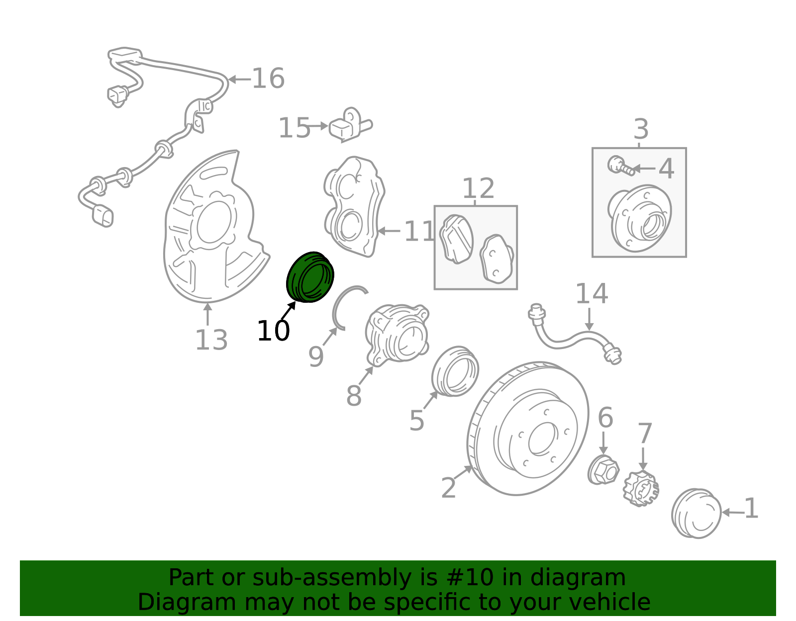 Dust Seal 90304-83002 | American Toyota Parts