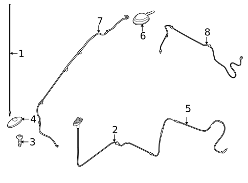 Antenna & Radio for 2013 Ford E-150 #1