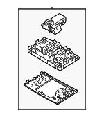 17A947105WHI - Body: Overhead Lamp for Volkswagen: Atlas Cross Sport, GTI, Taos Image