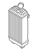 282712S310 - Cooling System: Inter-cooler for Hyundai: Santa Cruz, Santa Fe Image