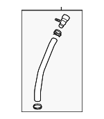 282842S315 - Cooling System: Hose Assembly for Hyundai: Santa Cruz, Santa Fe Image