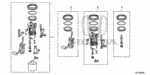 17045SZTL00 - Electrical/Exhaust/Heater/Fuel: MODULE SET, FUEL PUMP for Honda Image