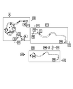 68775036AA - : A/C Suction Line for Mopar Image