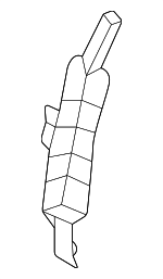 865C1L3300 - Body: Molding Strip for Kia: K5 Image