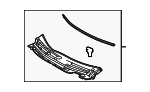 5570847180 - : Cowl Grille for Toyota: Prius V Image