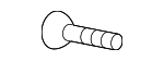 9YA500602 - Body: Lock Screw for Mazda Image
