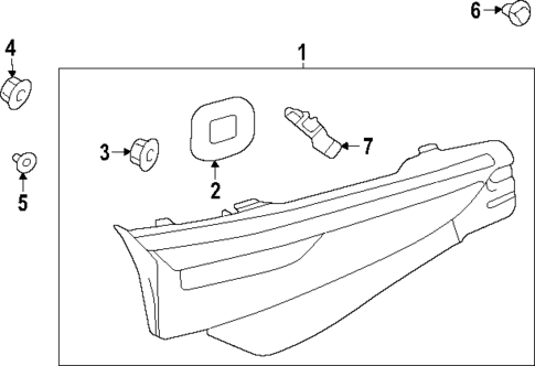 Backup Lamps for 2020 Mazda CX-30 #0