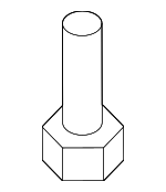 994630616 - Body: Under Cover Screw for Mazda Image