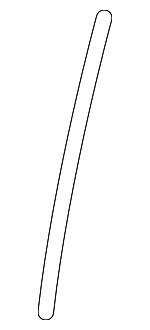 6L3Z1625804AA - Body: Door Window Molding for Ford Image
