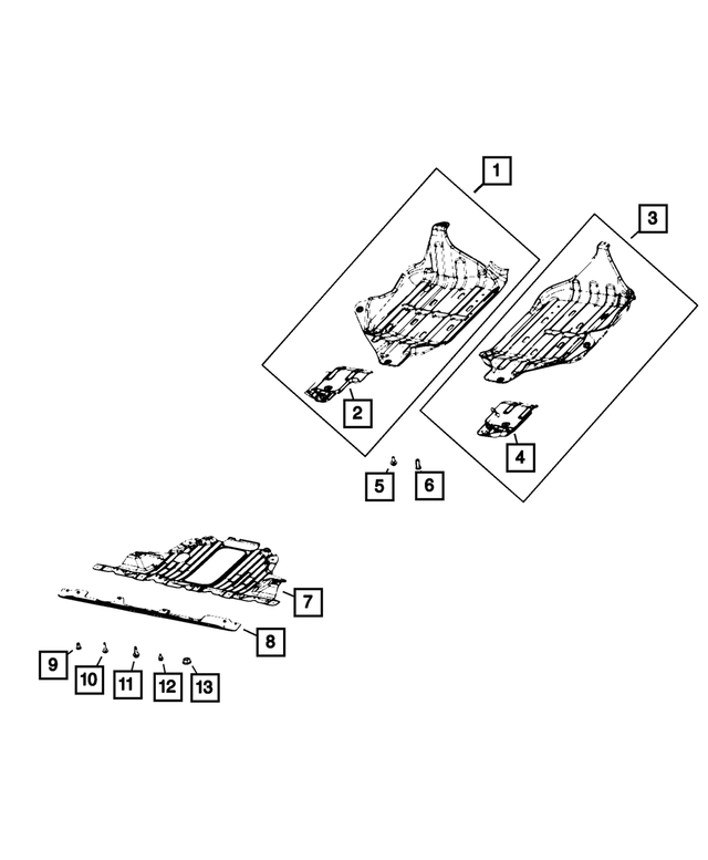 6512725AA - Body Sheet Metal Except Doors: Screw for Mopar Image image