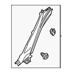 85895J6000RBQ - Body: Lower Quarter Trim for Kia: K900 Image