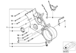 11141708209 - Engine: Timing Case Cover, Bottom for BMW Image