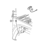 56038799AB - Instrument Panel and Radios and Consoles: Global Positioning Antenna for Mopar Image
