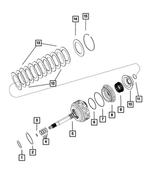 68019766AA - AS68RC; 6-Speed; Automatic Transmission: Thrust Bearing Race for Dodge: Ram 3500 Image